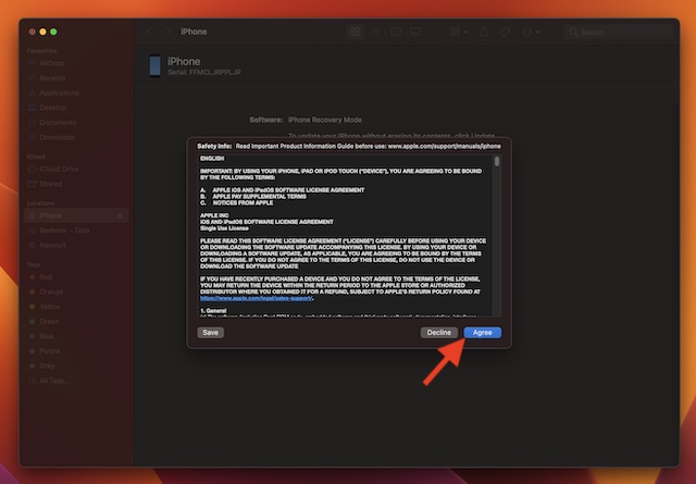 నిబంధనలు మరియు షరతులకు అంగీకరిస్తున్నారు
